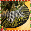 Boao Magic World Christmas Tree Skirt Vintage Envelope Design Rustic Xmas