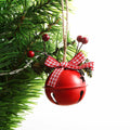 [Like New] 18 PCS Christmas Jingle Bells Ornaments Red White Green Tree Pendant Decor