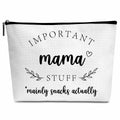 Cazhes Large Capacity Makeup Cosmetic Bag for Women Mom Gifts C10