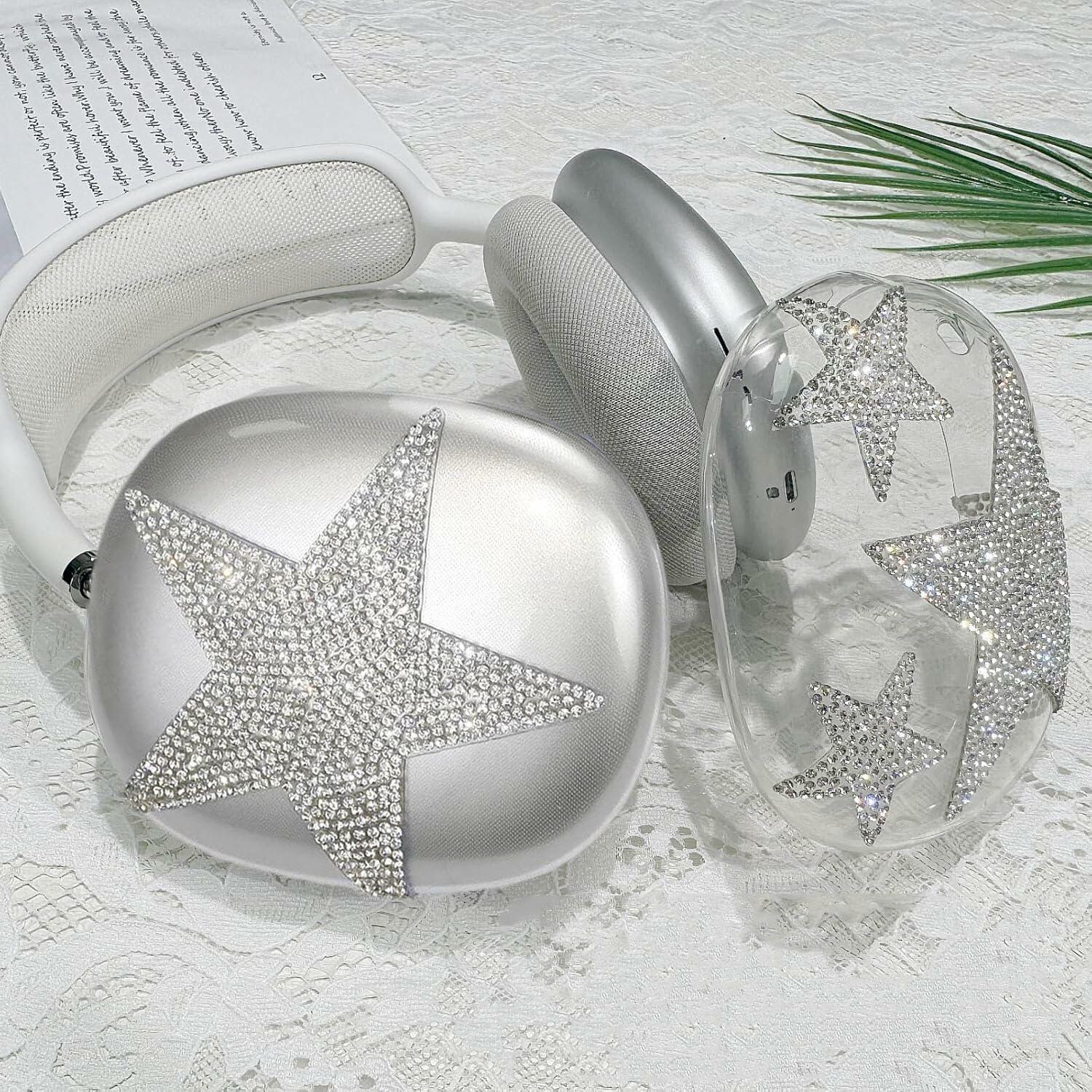 Case Cover for Apple AirPods Max 2024/2020 Shining Stars Soft Protective
