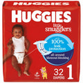 Huggies Little Snugglers Baby Diapers White 32 Count Size 1