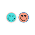 Yoobi SmileyWorld 2pk Sticker Patches Smiley Faces School Supplies