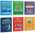 KAIRNE Science Classroom Signs Set of 6 12x16in Framed Chemistry Decor