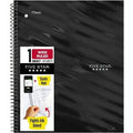 Five Star Active Subject Wide Ruled Notebook 80 Pages Black