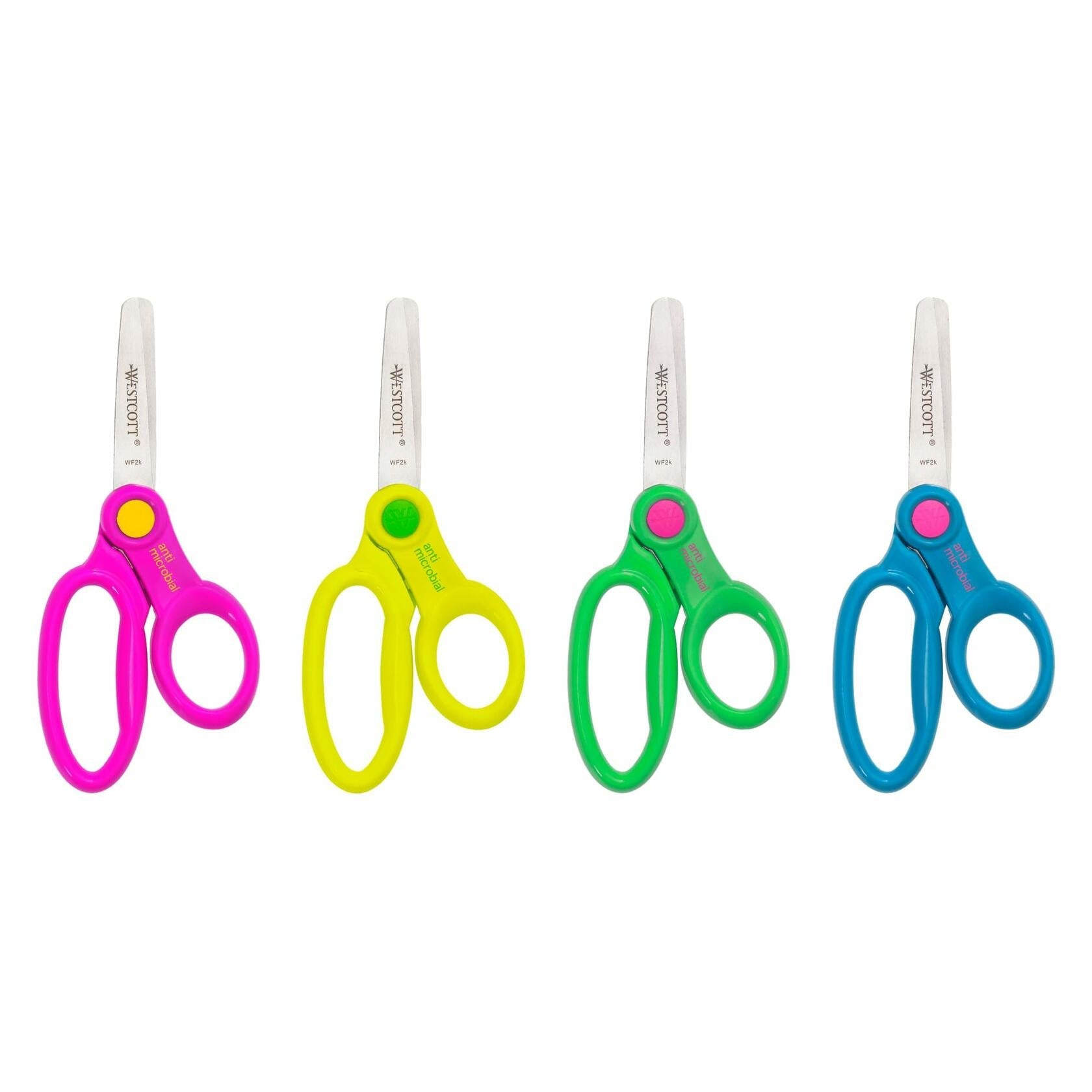 [Like New] Westcott Kids School Pack Scissors 5" Blunt Assorted Colors 12 Pack
