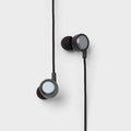 [Like New] heyday Wired In-Ear Headphones USB-C Connector Built-In Mic Black