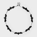 Spritz Halloween Felt Bat Garland Black Halloween Decoration