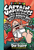 [Like New] Captain Underpants Big Bad Battle Bionic Booger Boy Color Edition Illustrated