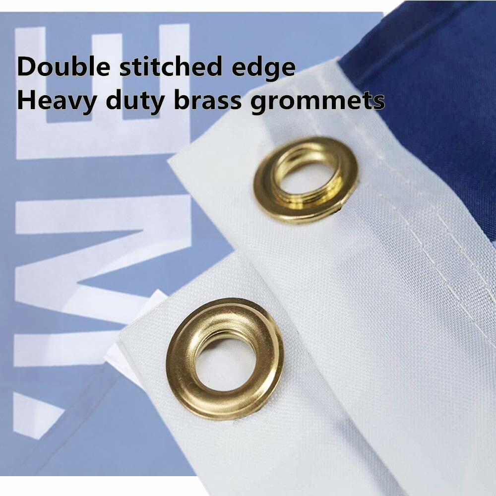 Kasflag Durable 3x5ft Banner Flag 150D Polyester with Brass Grommets