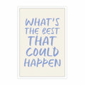 HQPCNGZ Retro Psychology Quotes Poster Canvas Multi 005 12x16in Unframed