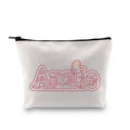 G2TUP You're Never Fully Dressed Without a Smile Makeup Bag Travel Toiletry Bag
