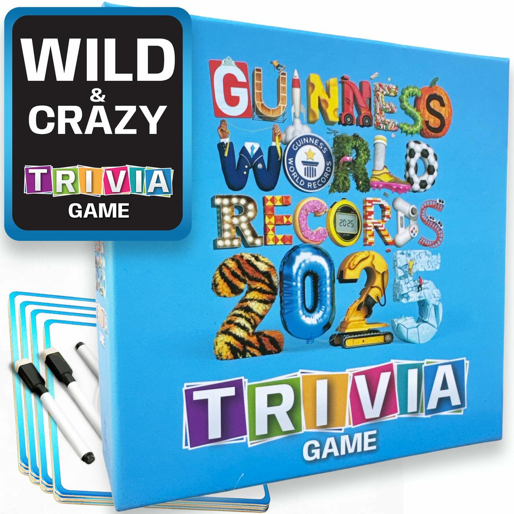 Game That Song 2025 World Records Trivia Game Official Guinness Edition