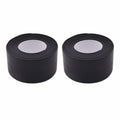 Qiveno 2pcs Waterproof Caulk Tape Black PVC Sealant for Kitchen Bathroom 10.5ft