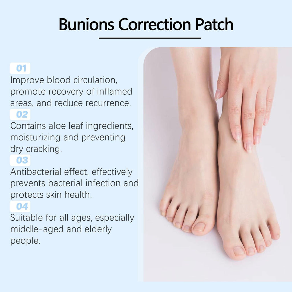 Befada Bunion Cushions Patch Waterproof Adhesive Pads for Men & Women 10 Tablets