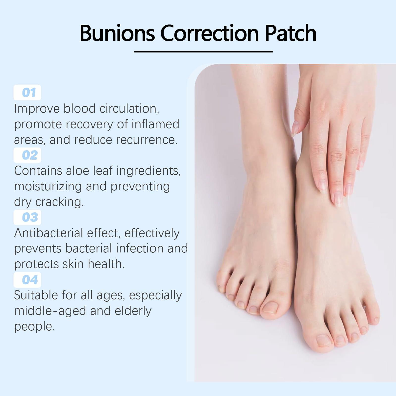 Befada Bunion Cushions Patch Waterproof Adhesive Pads for Men & Women 10 Tablets
