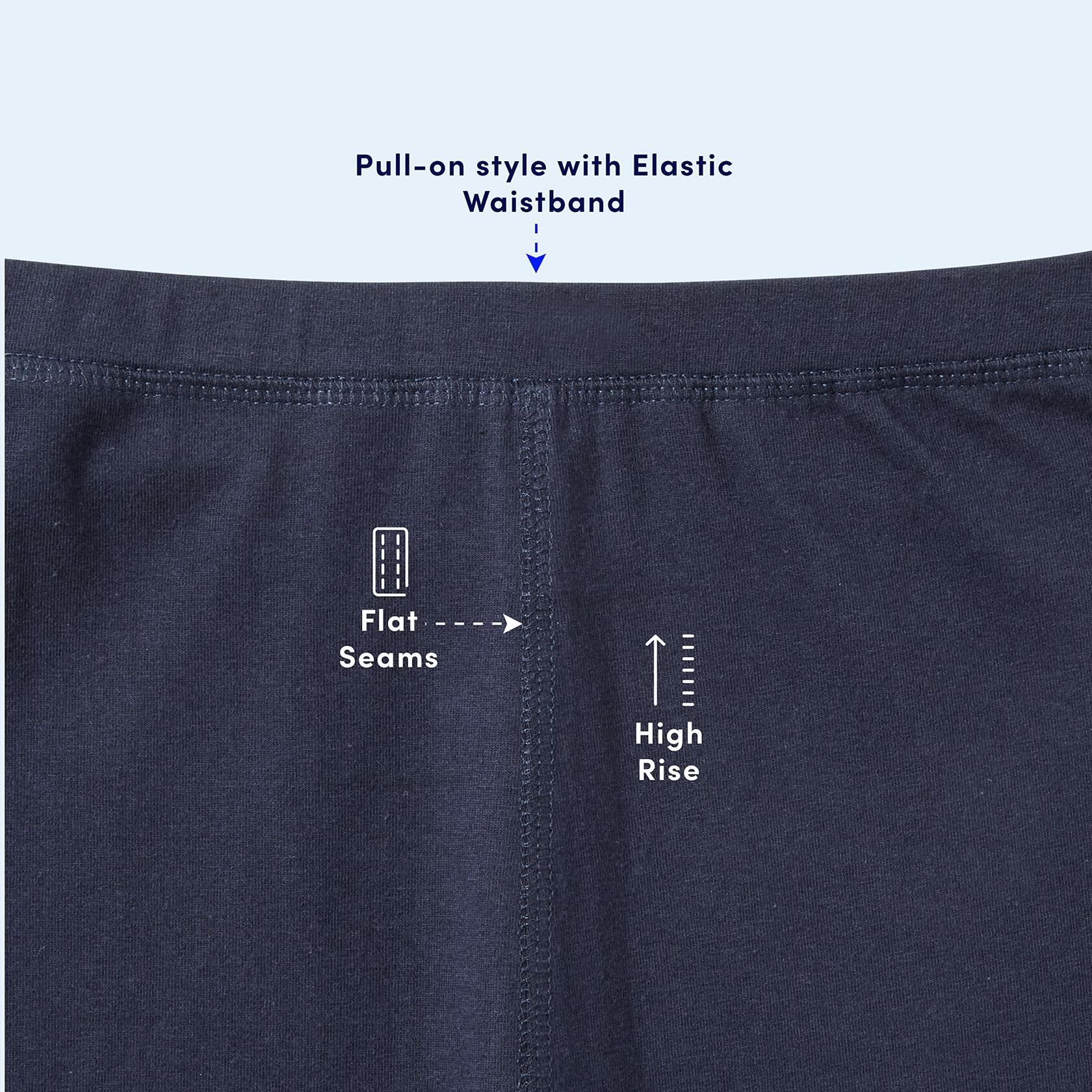 French Toast Girls Adaptive Skinny Pant Leggings Pull-Up Lift Loops Navy Size S