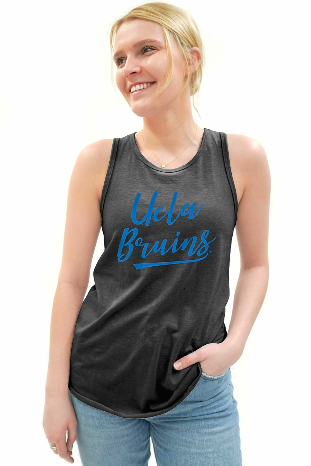 Blue 84 Women’s NCAA Tri-Blend Tank Top Official Licensed Team Color
