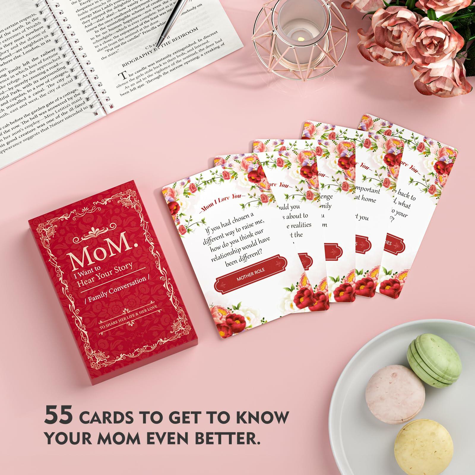 Dreambrook Mom Conversation Cards Meaningful Talk Mothers Day Gift