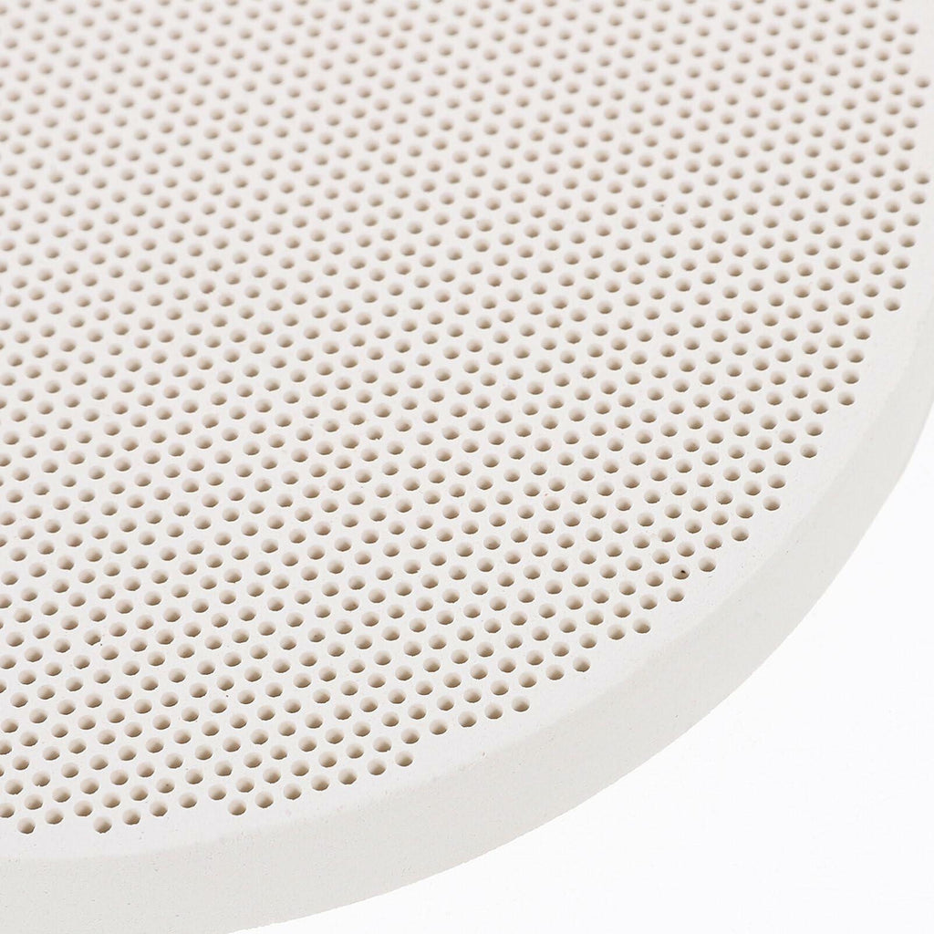 Tofficu Quartz Honeycomb Soldering Board Round 5.11x5.11x0.47in 2pcs As Shown