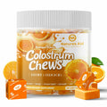 BestBy12/26 Natures Aid Colostrum Chews Probiotics Gut Health Orange 60 Sv