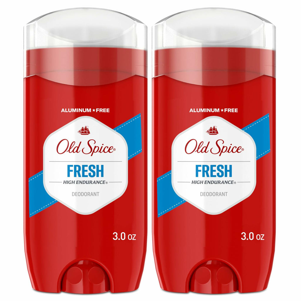 Old Spice High Endurance Men's Deodorant Fresh Scent 3oz Pack of 2