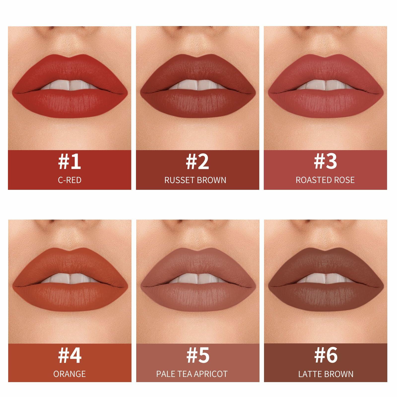 JOSURBEAUTY Mud Sense Velvet Matte Lipstick Waterproof Vitamin E 6.35oz 1 Count