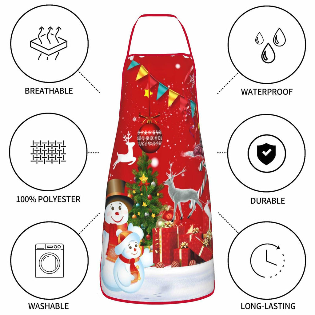 Dumoldpa Halloween Bone Appetit Cooking Apron Pink Medium 1 Pc