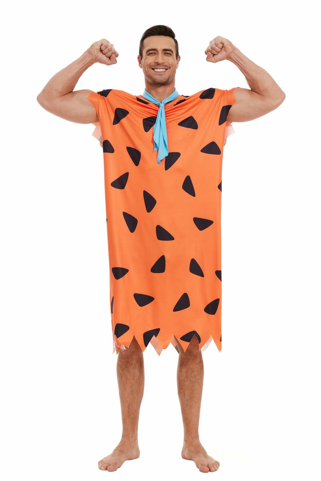 Waist Wow Halloween Adult Couple Costume Orange Size M