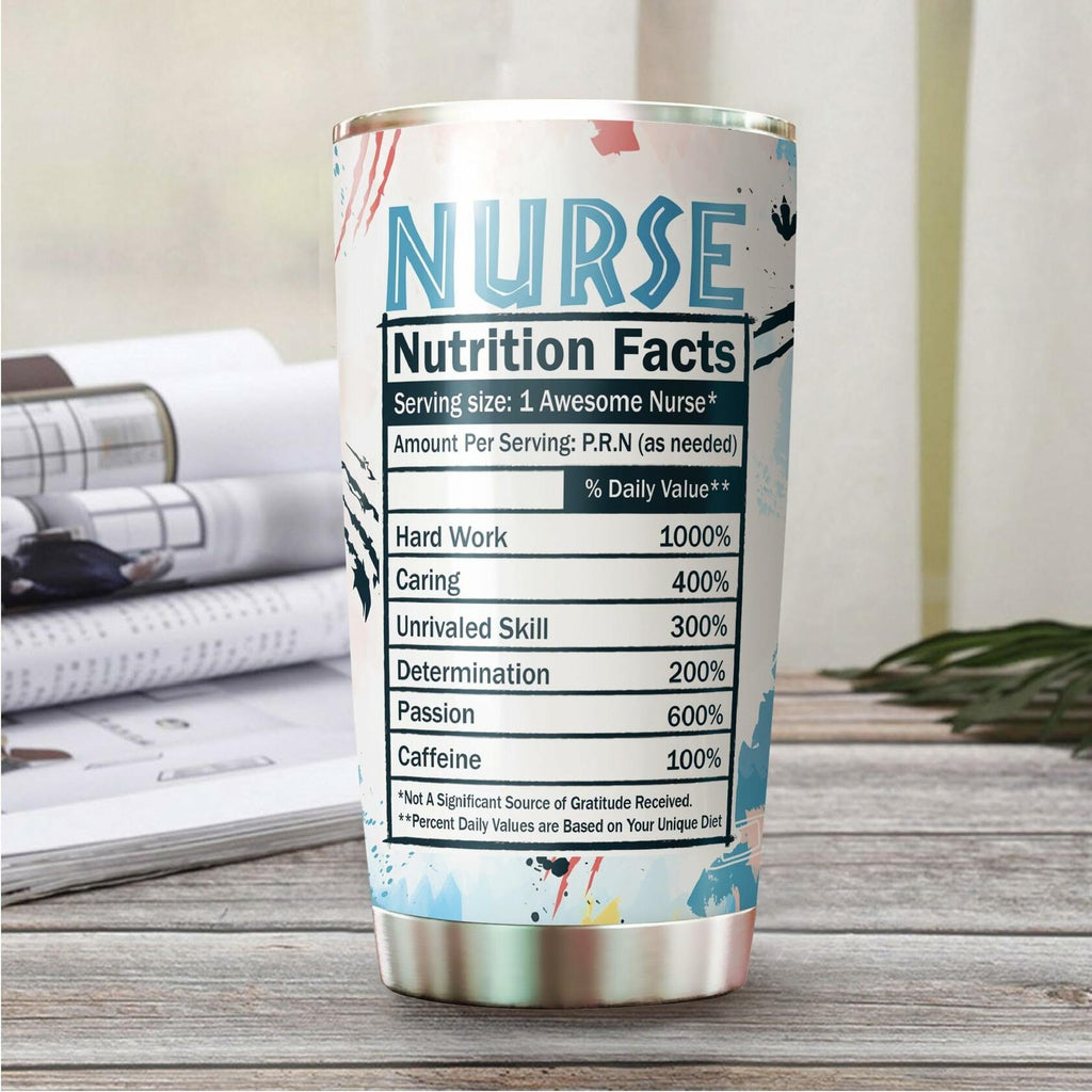 WOOKOO Nurse Tumbler 20oz Stainless Steel Holiday Gift 1 Count