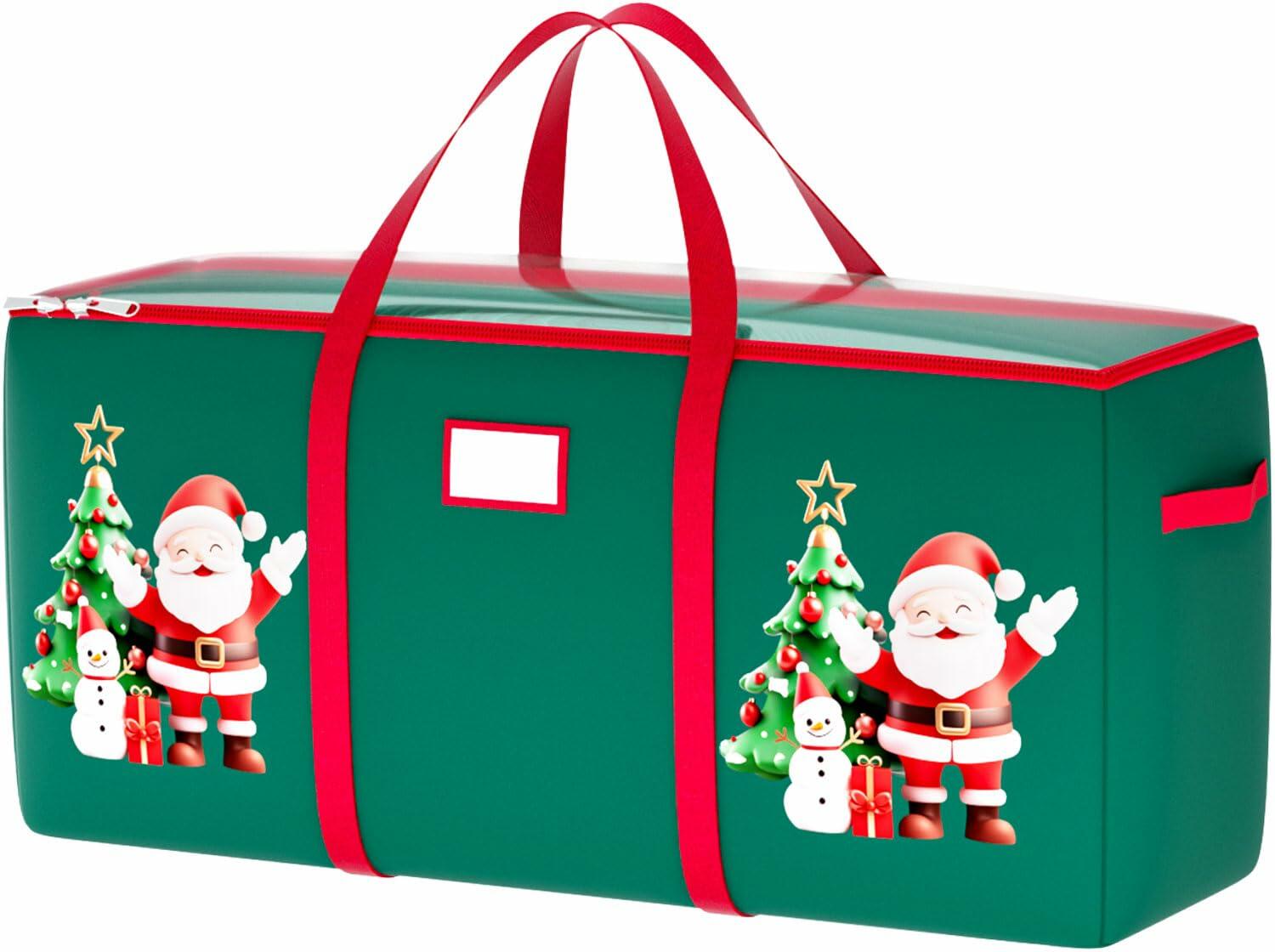 WUPIOS Christmas Tree Storage Bag 7.5FT Waterproof Green 1 Pack