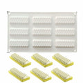 mostsom Silicone Mold Flower Shape Cake Soap Pastry Chocolate Tray Long Wave