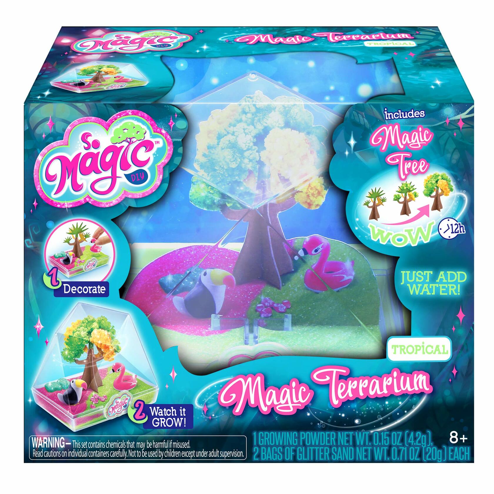 Canal Toys So Magic DIY Medium Magic Terrarium Kit Tropical