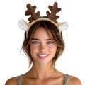 HOMELEX Animal Ears Elk Plush Headband Halloween Christmas Decor