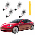 SPOBODY Car Door Logo Projector Puddle Lights 3D Laser 4pcs