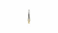 Wise CASTROVIEJO Curved Micro Surgical Scissors Smooth Cutting 4.5"