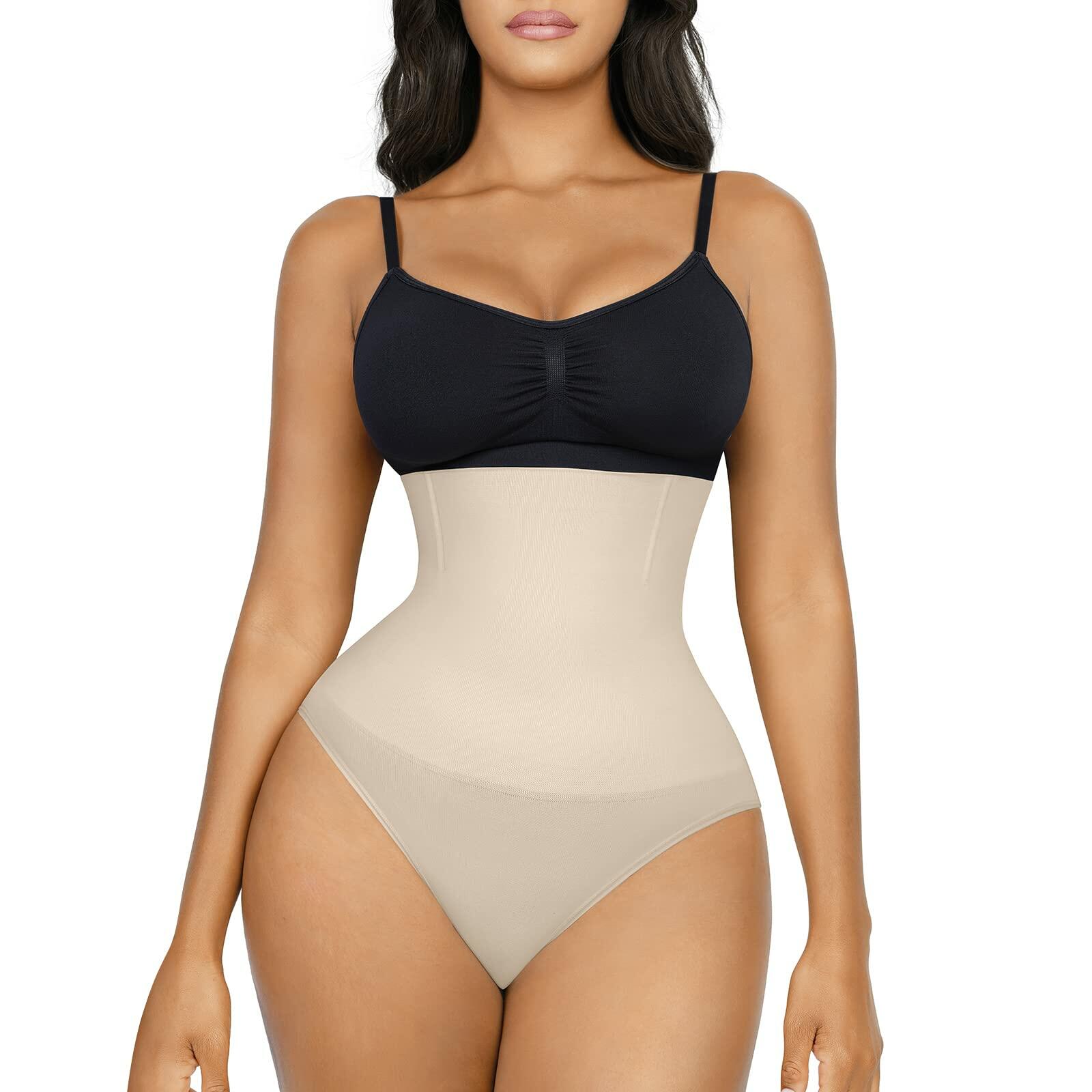 FeelinGirl Shapewear High Waisted Tummy Control Seamless Panties Size XL/XXL