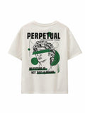 SOLY HUX Boys Graphic Tee Short Sleeve Letter Print White Size 10Y