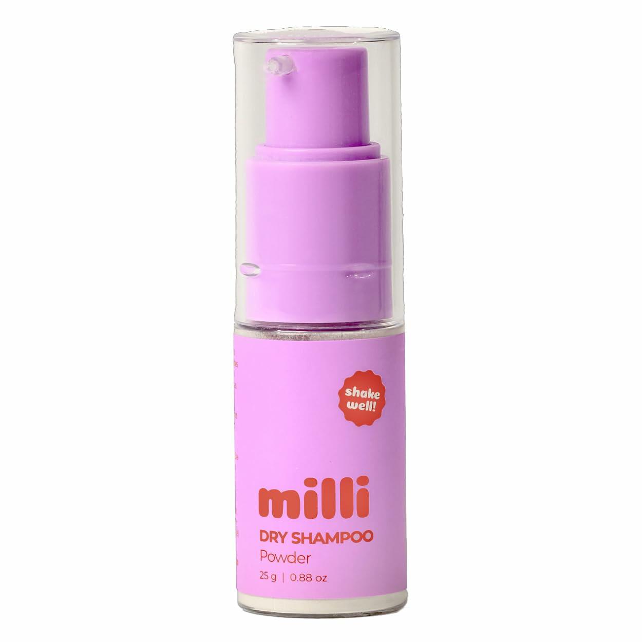 The Milli Method Dry Shampoo Powder Non-Aerosol Lemongrass 0.88oz Travel
