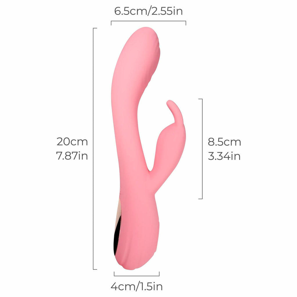 Yarosi Rabbitt Vibrator Gspot Clit Stimulator 7.8in Long 1.2in Wide