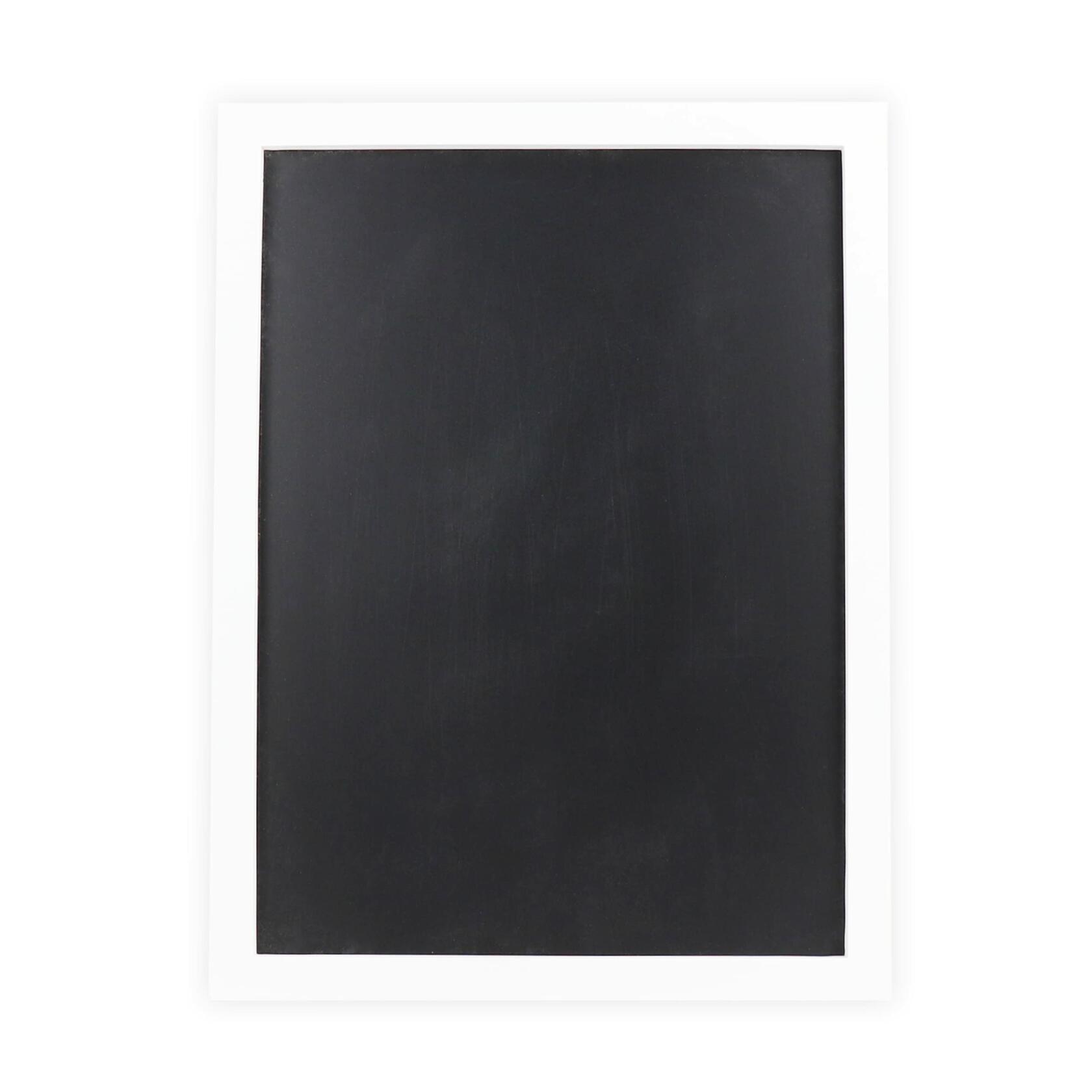 Stiles 16x12 Magnetic Letter Board Wooden Message Board Black Industrial