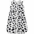 GUNTAIL Baby Sleep Sack 2-Way Zipper Rayon Cotton Cow Print Size X-Large