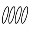 Denkuhin SPX1500P Lid Strainer O-Ring for Hayward Power-Flo Pumps 4 PCS