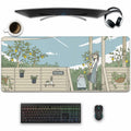 XCDZLNDL Anime Mouse Pad Large Extended Gaming Desk Mat 27.5x11.8 in Welcome