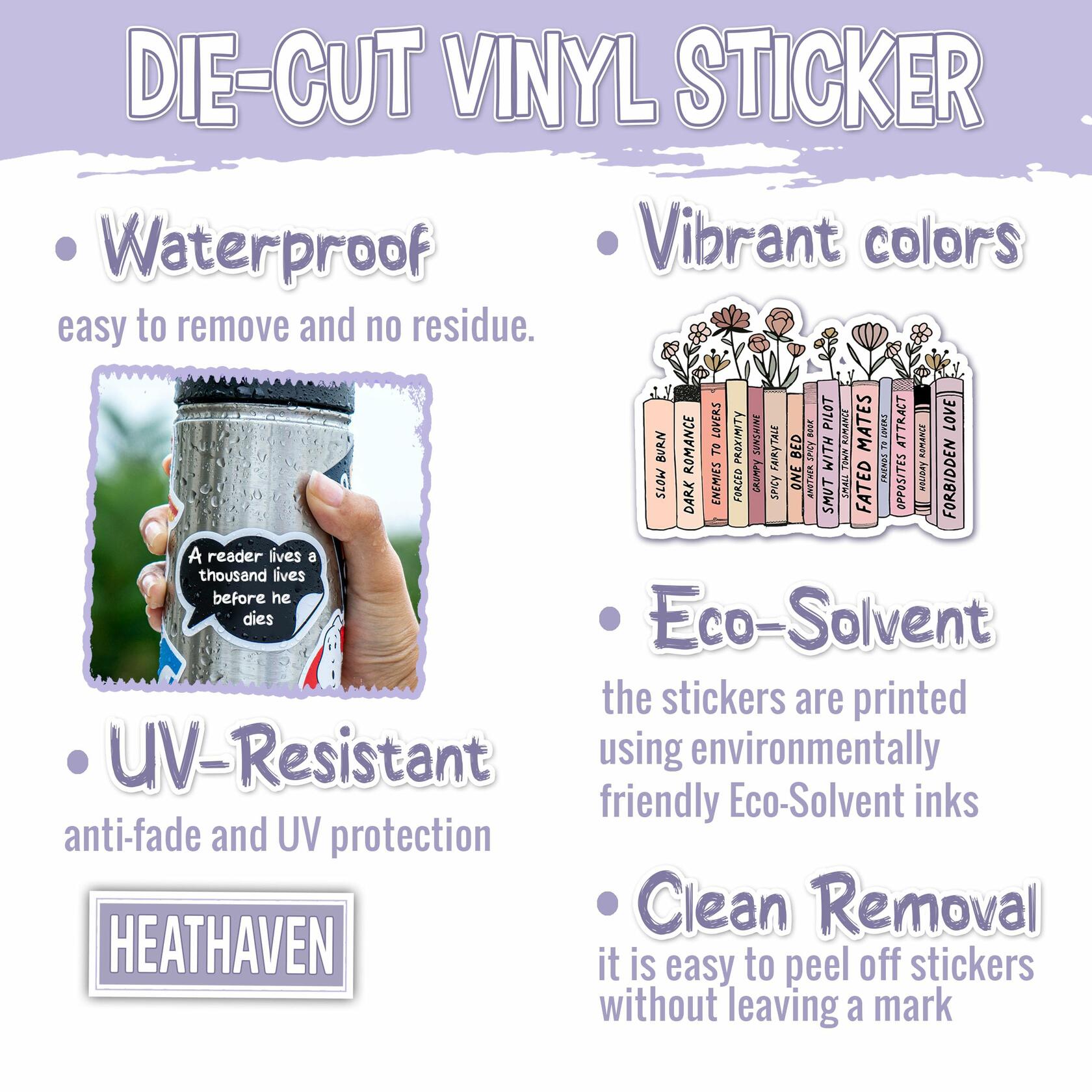 HEATHAVEN 3pcs Meme Raccoon Possum Trash Stickers Vinyl As Pictured