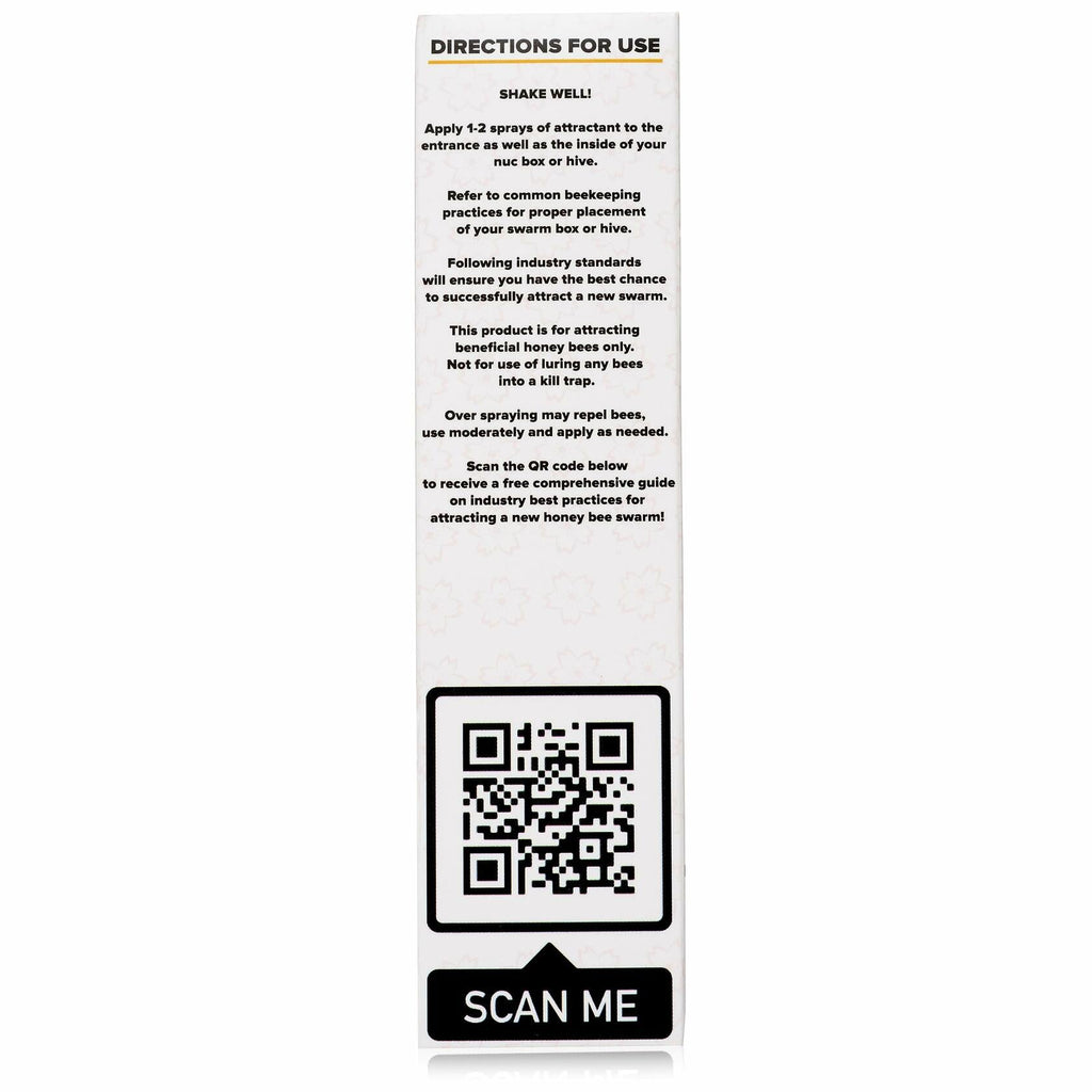 CAMAS POLLINATOR SUPPLY Honey Bee Swarm Lure 2oz Bottle Natural Attractant