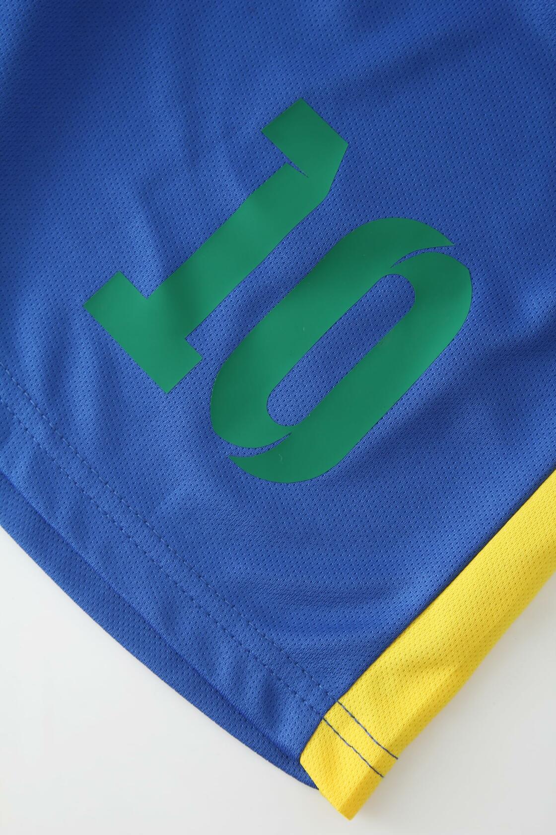Yanzeeg Youth Soccer Jersey Football Training Shirt Brasil 30 Regular Size 30