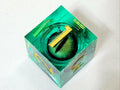 Maywin Dungeons & Dragons Liquid Core Dragon Eye Polyhedral Dice Set. Green