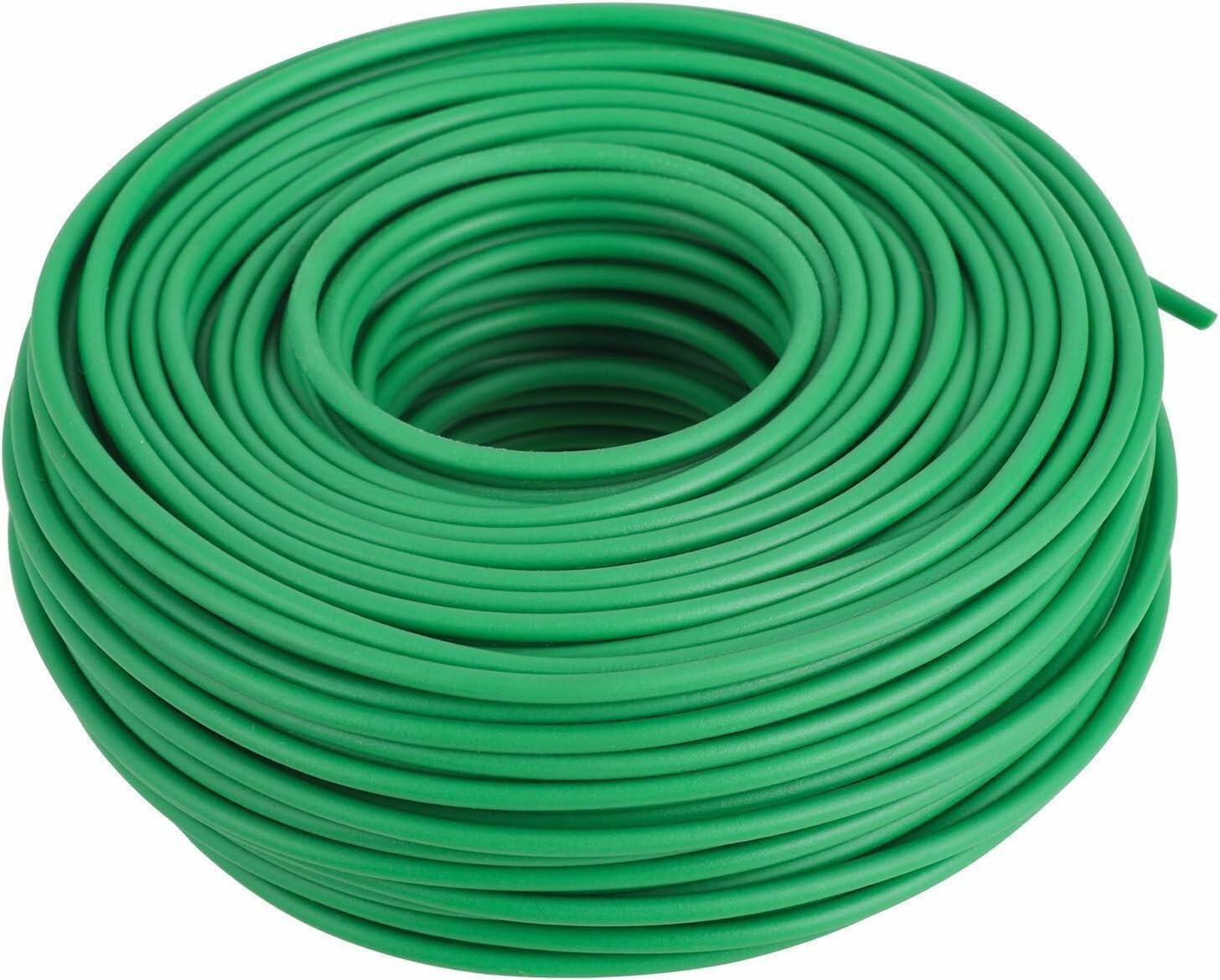 Soft Green Plant Ties 16.5Ft, 4mm Garden Twist Supports Vines & Vegetables