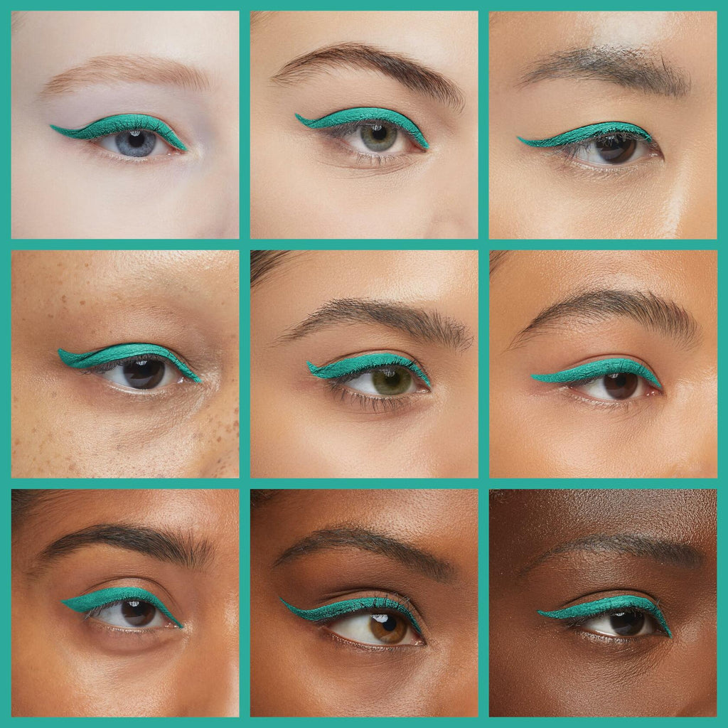 DekRion Liquid Eyeliner Waterproof Long-lasting Green 1 Count