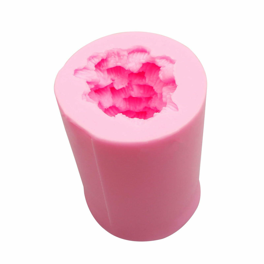 Caregene Christmas Tree Candle Silicone Mold Pine Tree Shape for Candle Making